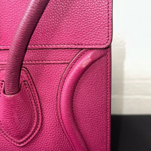 CELINE Calfskin Leather Micro Luggage Bag - Picture 14 of 16